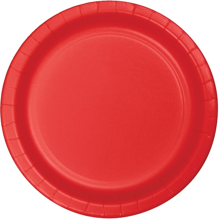 Classic Red Banquet Plates, 10, 240PK